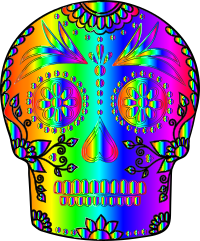 Sugar Skull By Vera Kratochvil Spectrum