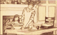 Mom and Kid Cooking