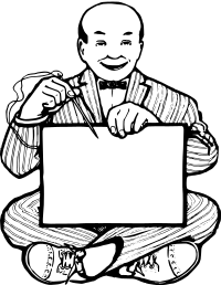 Bald Needle Man Frame