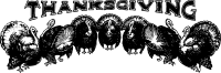 Thanksgiving Turkey Banner