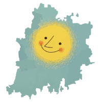 Happy Sunshine - Isolated