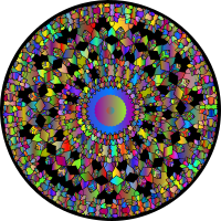 Mandala By KaylinArt Vectorized Polyprismatic