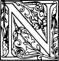 N Dropcap
