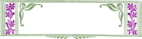 Flower Banner Border - Colour Remix