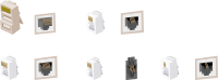 Modular connectors by Rones
