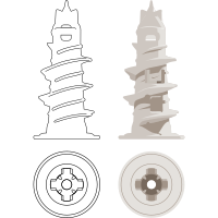 Drywall anchor by Rones