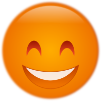 Grinning Face with Smiling Eyes