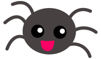 Cute Spider Illustration