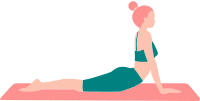 Lady Doing Yoga 1