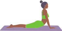 Lady Doing Yoga 2