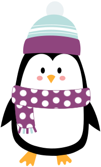 Penguin With Scarf