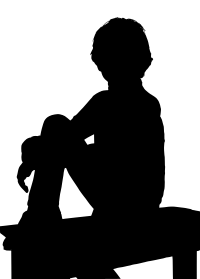 Silhouette of a Child