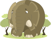 Fat elephant