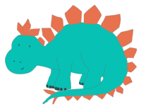 Dinosaur Stegosaurus
