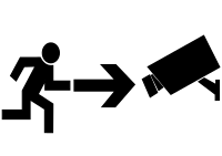 Caution Camera Symbol