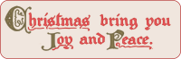 Christmas bring you Joy and Peace