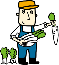 Farmer Radish Man