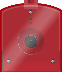 Manual fire alarm activator by Rones