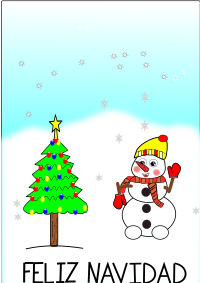 muneco de nieve