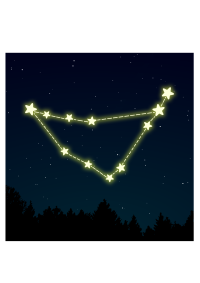 Capricorn star constellation