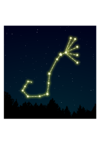Scorpio star constellation