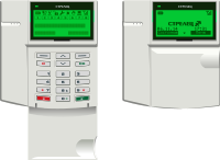 Alarm system control panel PU-R by Rones