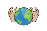 Evil Hands Grab Earth