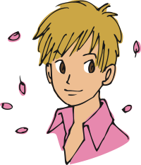 Cherry blossom pretty boy