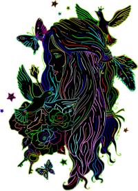 Rainbow Gaia - No Background Remix