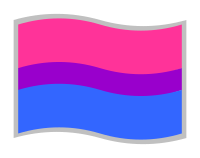 Bisexual pride flag
