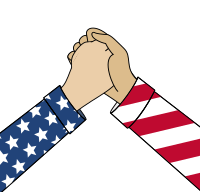America Arm Wrestling Itself