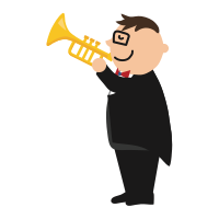 Trumpet player