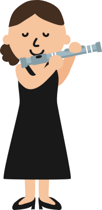 Flute player