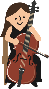 Female Cellist