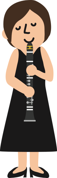 Clarinet player