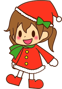 Santa girl
