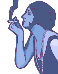 Lady Smoking