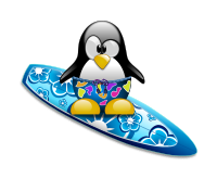 surfer tux