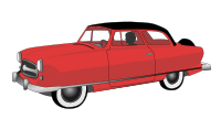 1950's Rambler Convertible - Colour Remix