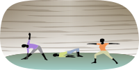 Group Yoga Stretches