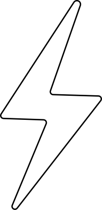 lightning bolt spark electric