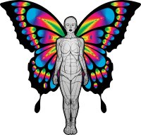 Female Android with Wings