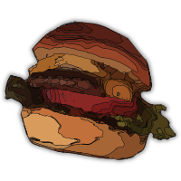Abstract Burger