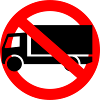 No Trucks