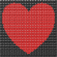 Red Heart Filtered
