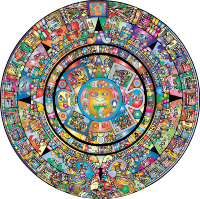 Aztec Calendar Prismatic