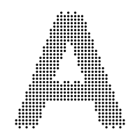 Dotted Capital A