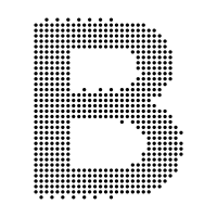 Dotted Capital B