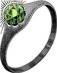 Jewel Ring - Emerald