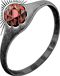 Jewel Ring - Ruby